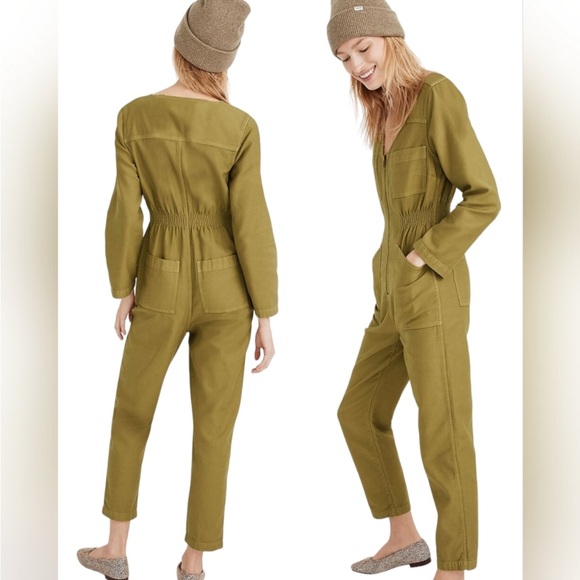 Madewell Pants - Madewell Olive Green Jumpsuit